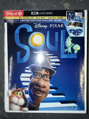 NEW SEALED Soul 2020 4K & Blu-ray & Digital Target Exclusive w/ Slipcover & Book