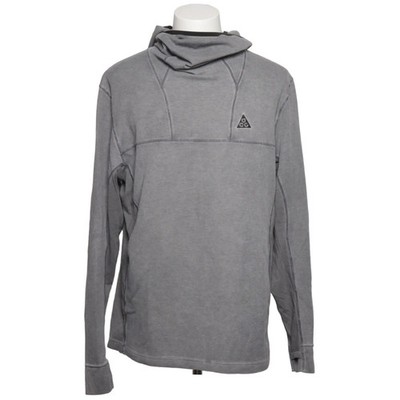 Nike ACG, Kapuzenpullover, Größe: L, Grau, Elasthan/Polyester/Wolle, Herren #brs