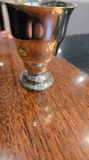 ANTIQUE JUDAICA SILVER KIDDUSH CUP. Germany, c. 1900
