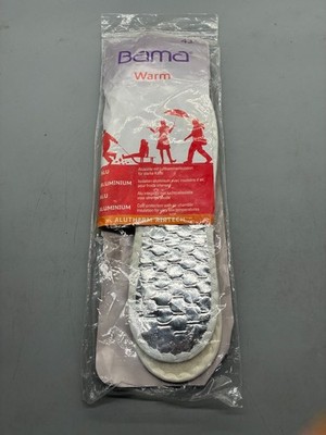 BAMA ALU THERM WARME EINLEGESOHLE Gr.43 KÄLTESCHUTZ VON UNTEN#123  Neu und OVP