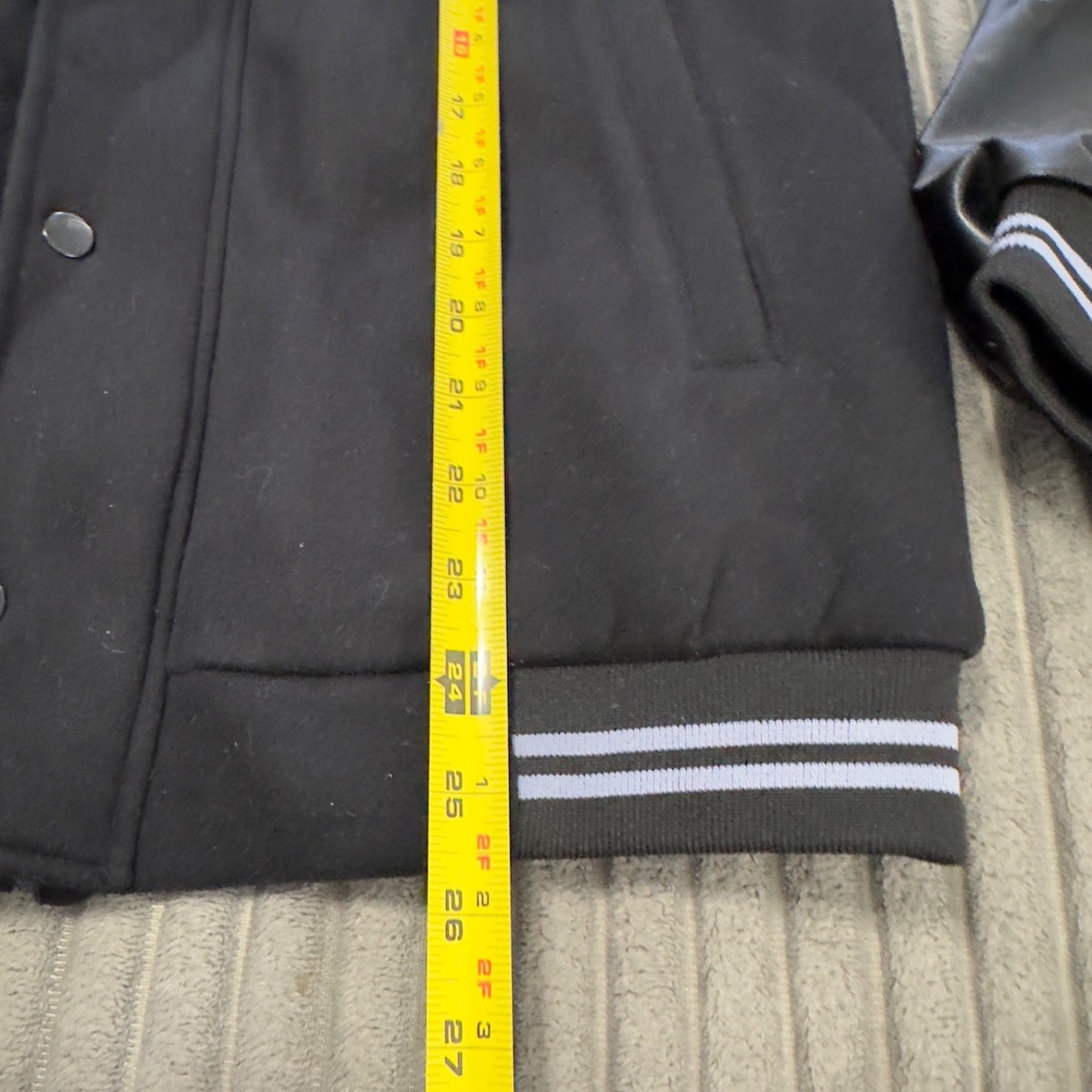 MGM Resorts Jacket Adults S Black Varsity Las Vegas Events