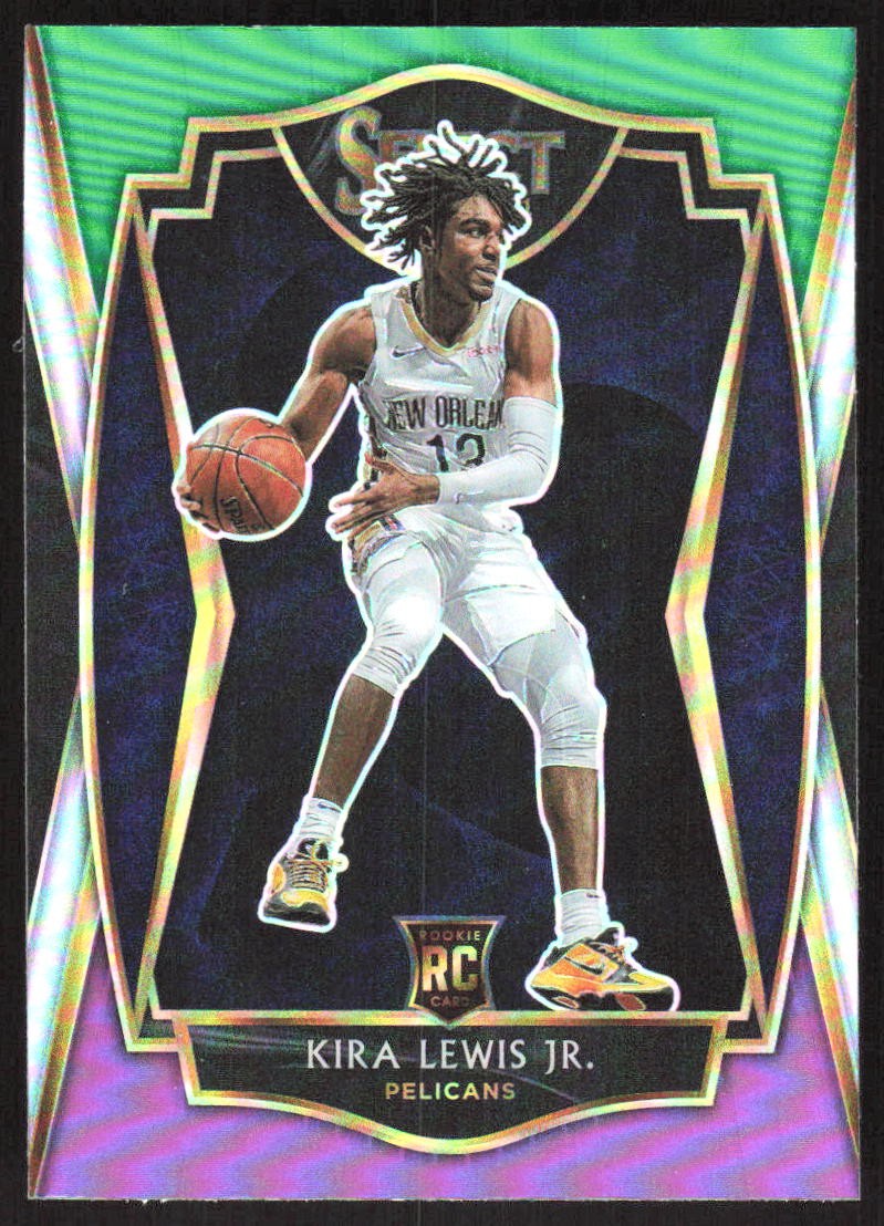 3775H 2020-21 Panini Select #178 Kira Lewis Jr. Green White Purple