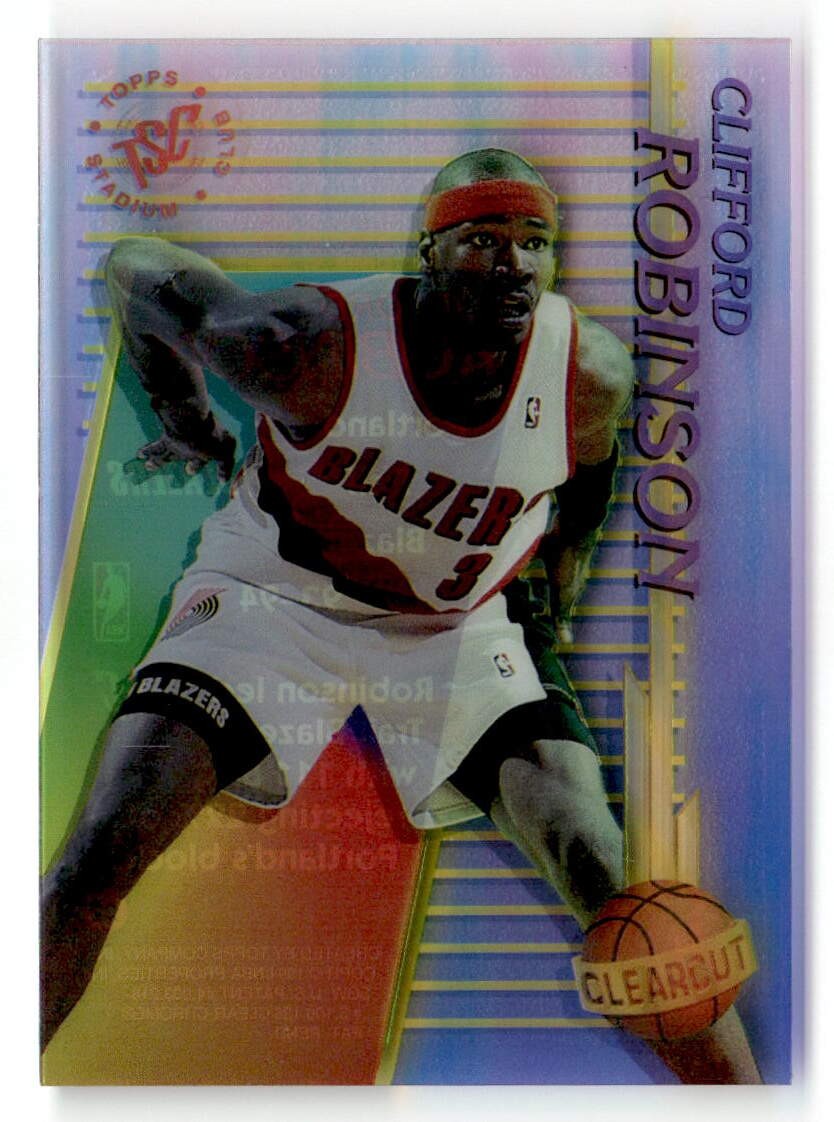 1994-95 Stadium Club #22 Clifford Robinson Clear Cut