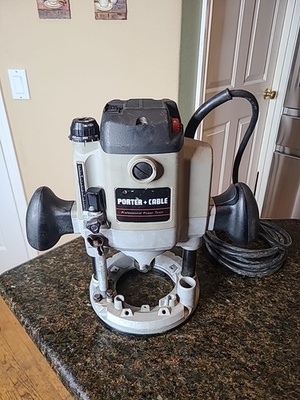 #ad #ad PORTER CABLE 7529 Variable Speed Plunge Router 12amp 1 4quot; Collett $165.00