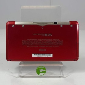 Nintendo 3DS Handheld Game Console CTR-001 Flame Red