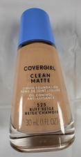 Covergirl Clean Matte Liquid Foundation Buff Beige 525 1 Fl Oz New Sealed