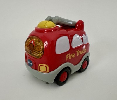 EUC VTech Go! Go! Smart Wheels Fire Truck +Instructions ***Tested, Works***