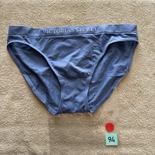 Victoria s Secret Small Steel Blue Stretch, Smooth Bikini Panties