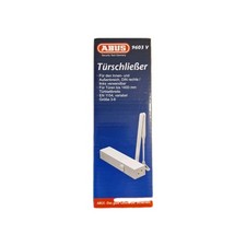 Abus T&uuml;rschlie&szlig;er 9603 V f&uuml;r Innen und Au&szlig;en bis 140 cm breite T&uuml;ren Silber L /R