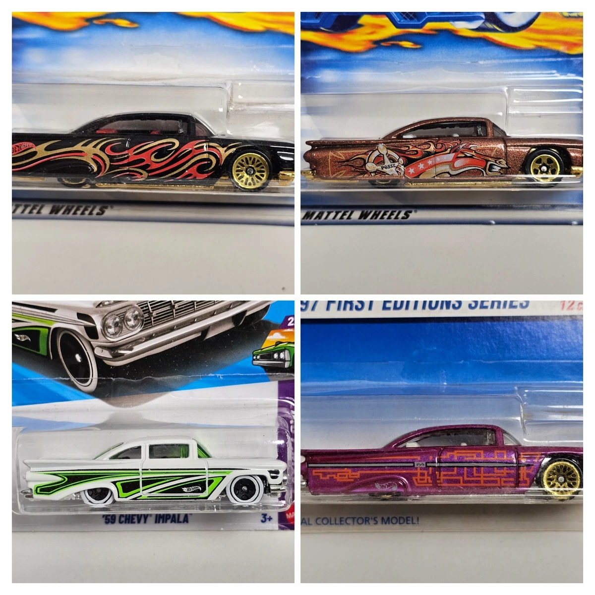 Hot Wheels Chevrolet Impala Contemporary Manufacture Diecast