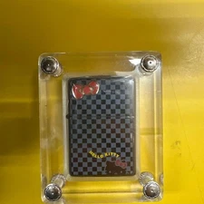 Rare ZIPPO Hello Kitty Checkered Lighter 2005 Limited Edition 010/500 USA Made