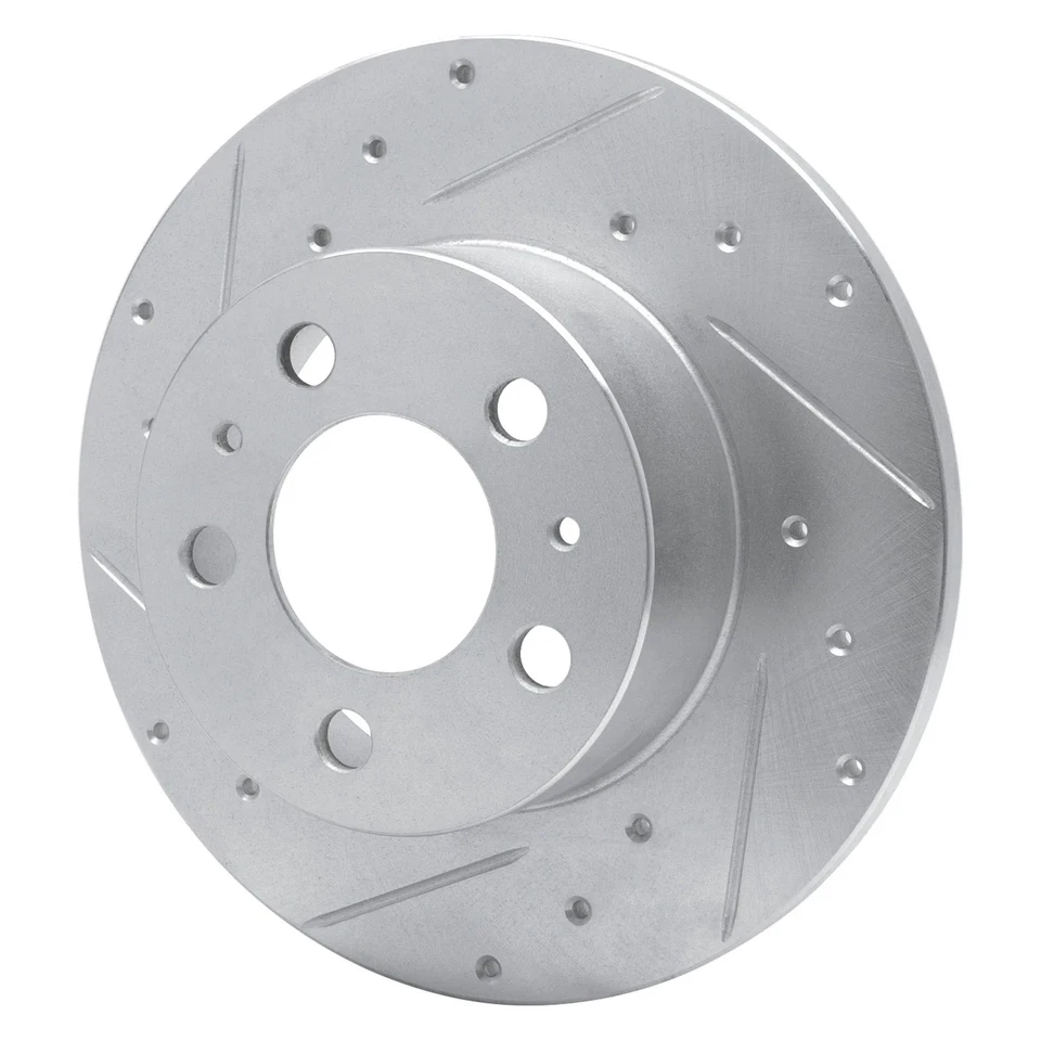 For Volvo 164 69-72 Brake Rotor DFC Premium Drilled & Slotted Front Passenger Foto 2 de 4