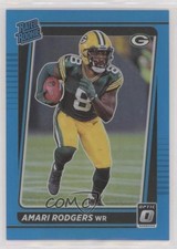 2021 Panini Donruss Optic Rated Rookie Aqua Prizm /299 Amari Rodgers #261 0pb4
