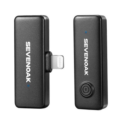 Sevenoak Wireless Lavalier Microphone For iPhone iPad 2.4Ghz Professional Mic