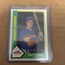 1990 CMC Pro Cards Minor League Baseball Edgar Martinez #439 HOF