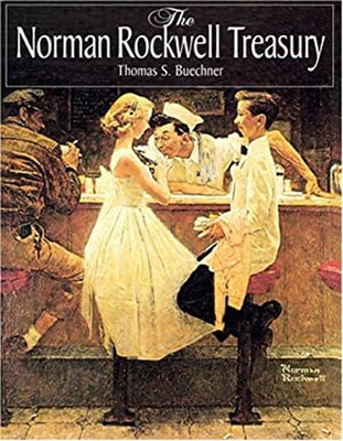 #ad Norman Rockwell Treasury Hardcover Thomas S. Buechner $7.05