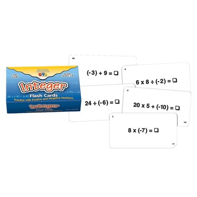 Integer Flash Cards