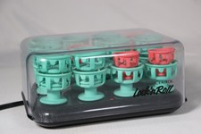VTG Clairol Lock'N Roll Hot Rollers Hair Setter 12 Roller Curling Set G6