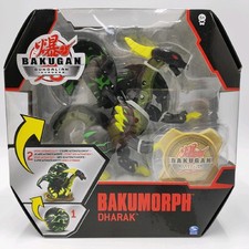RARE Bakugan Gundalian Invaders Bakumorph Dharak Black Spin Master
