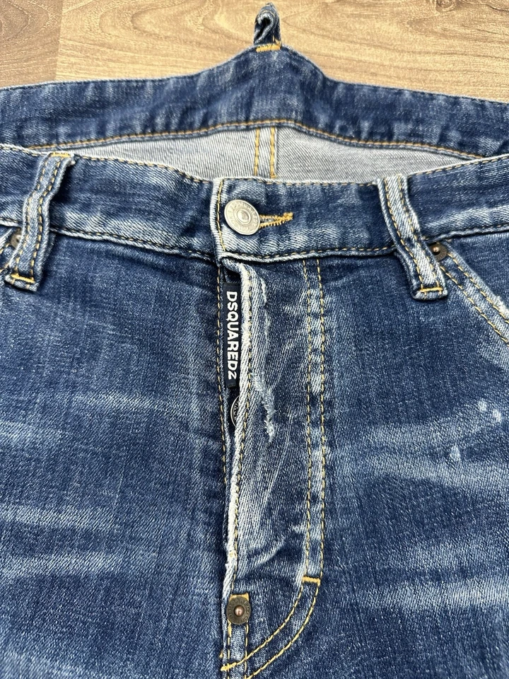 Dsquared2 Jeans Uomo Men 46 IT - Original, Made In Italy - Imagen 2 de 4