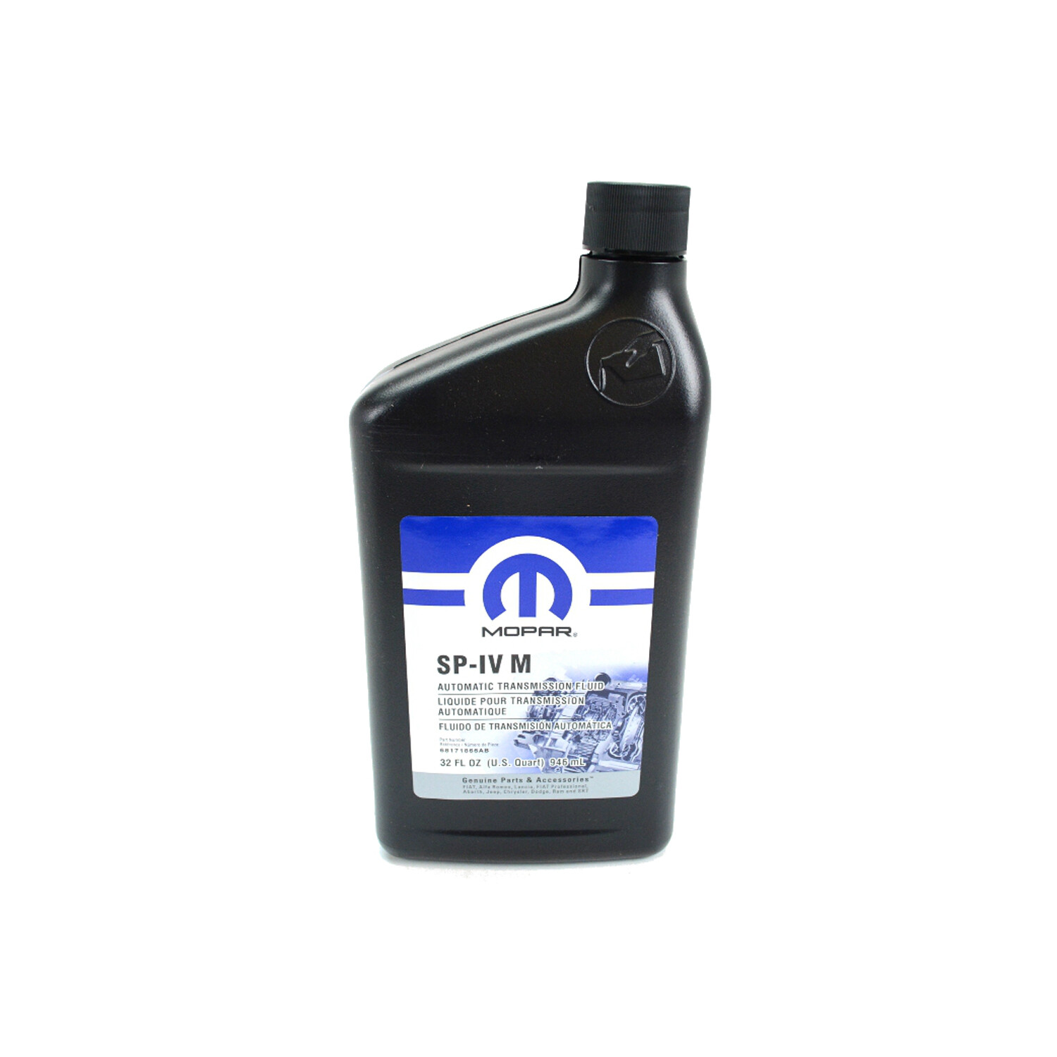 Automatic Transmission Fluid-Sport, VIN: B Mopar 68171866AB for 