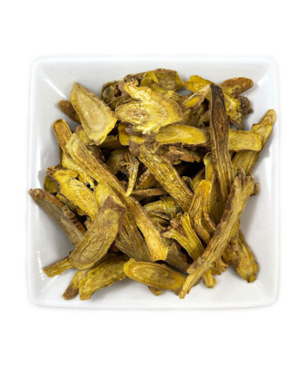 Chinese Skullcap Scullcap SLICED ROOT Huang Qin Rough Cut USA