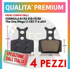 4pz PASTIGLIE Resina per Freni FORMULA R1 RX R1R FR R0 The One Mega C1 CR3 T1