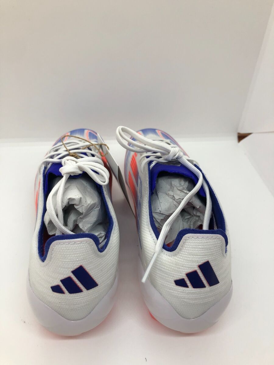 adidas F50 ELITE HG/AG IF1312 White/Solar Red/Blue Soccer adidas F50 ELITE HG/AG IF1312 White/Solar Red/Blue Soccer
