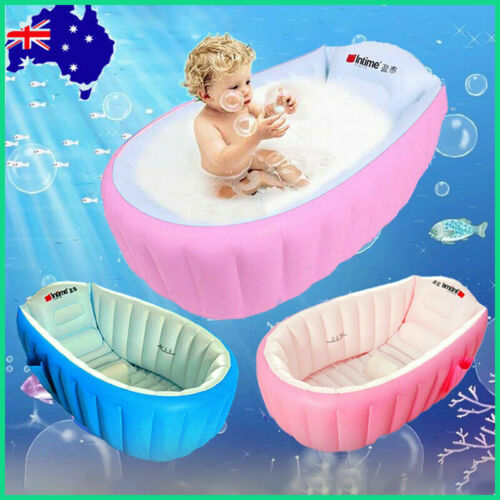 New Baby Inflatable Tub Kids Bathtub Shower Bath Portable Swimming Pool KBA20710 - Picture 1 of 3