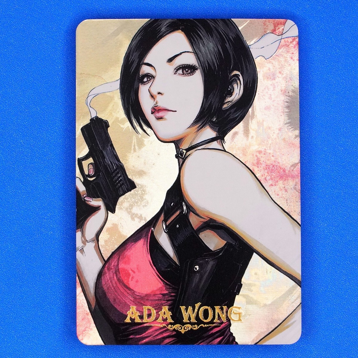 Resident Evil Ada Wong Engraved Holographic Foil Character Art