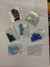 Assortment Of Glass Jewels For Stained Glass, Hobbies, Projects/Crafts