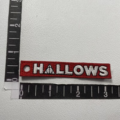 HALLOWS Patch w/ Hole So Can Be Put On Keychain 19AH