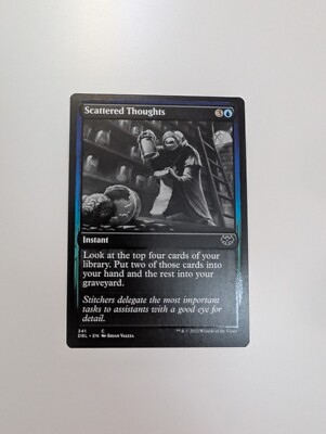 MTG - Scattered Thoughts - Innistrad: Double Feature NM/M Condition