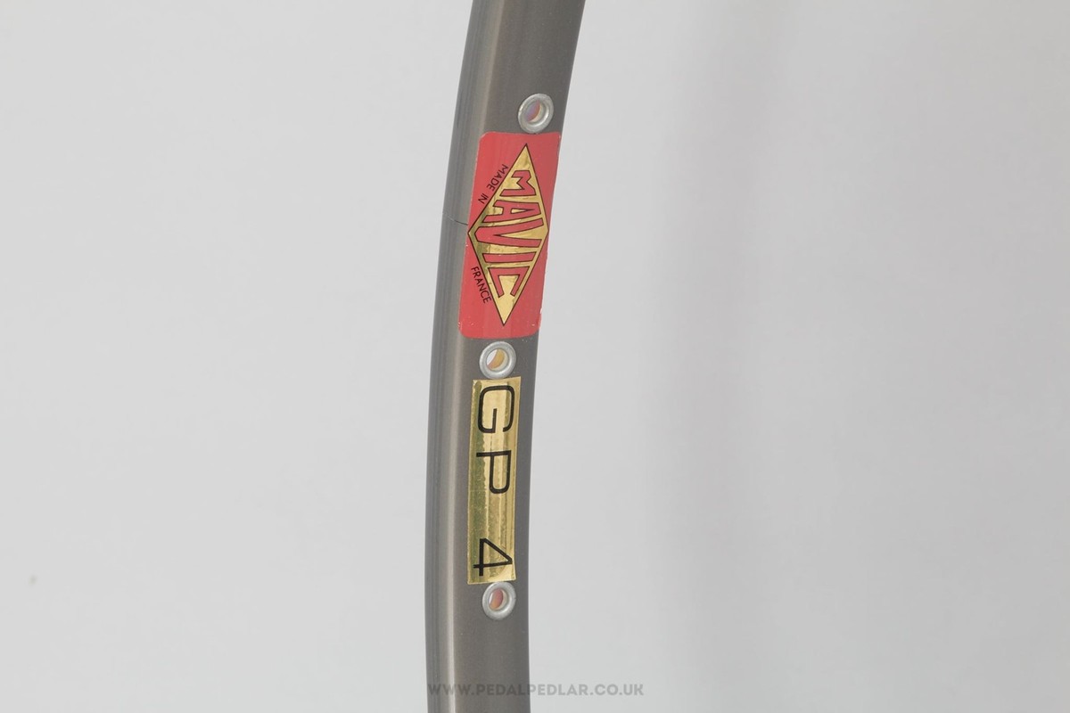 Jante Mavic GP4 étiquette Rouge NOS 40 Trous 28/700c - Pour Roue Vintage L'Eroica