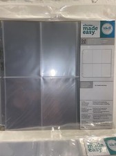 We R Memory Photo Sleeves 10 Sheets 12"X12" Lot Of 2 Keepers Albums Made Easy