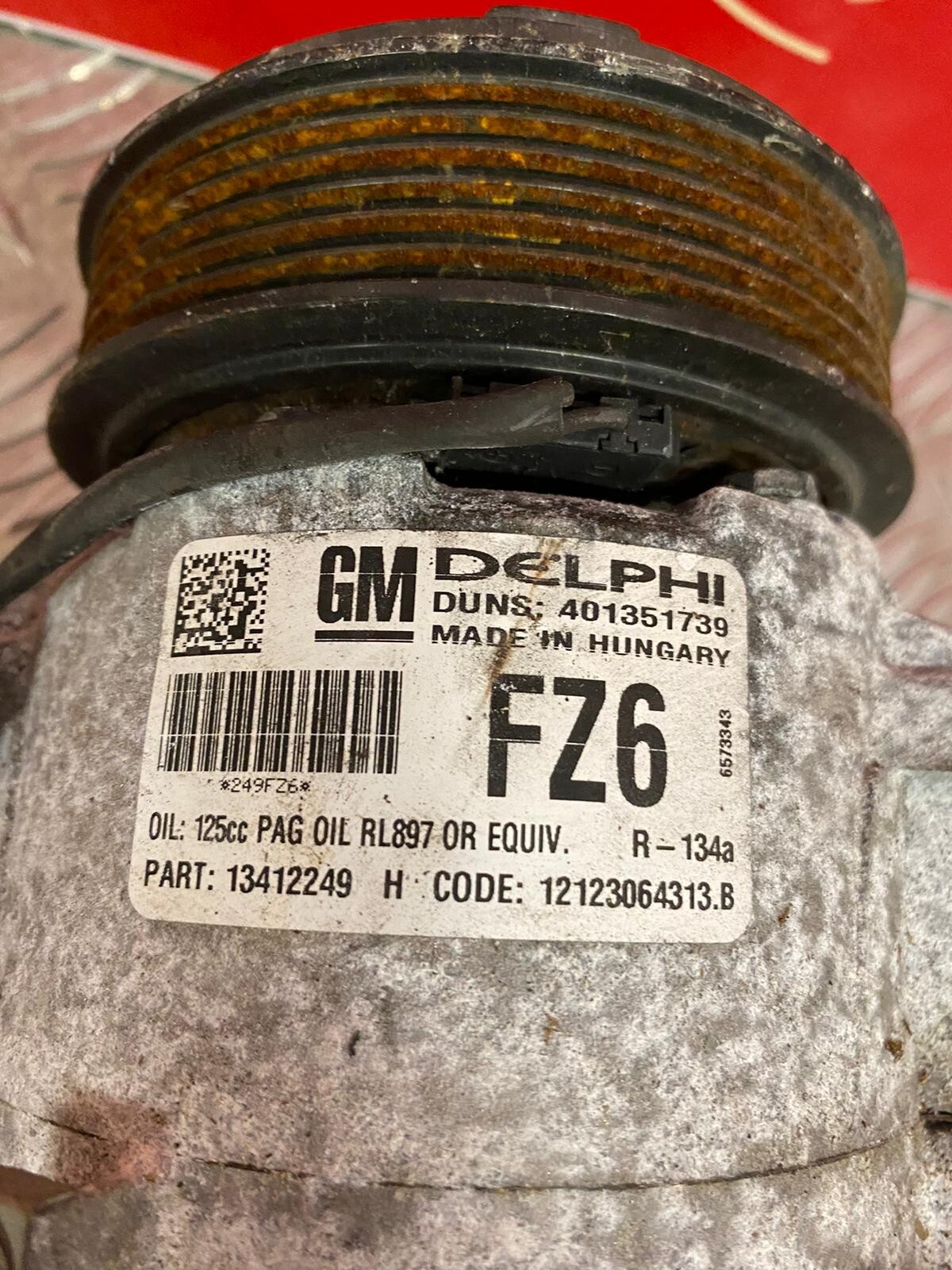 VAUXHALL INSIGNIA 2012 AIR CONDITIONING AC PUMP 401351739 eBay