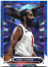 2023-24 Topps Chrome Sapphire #31 James Harden