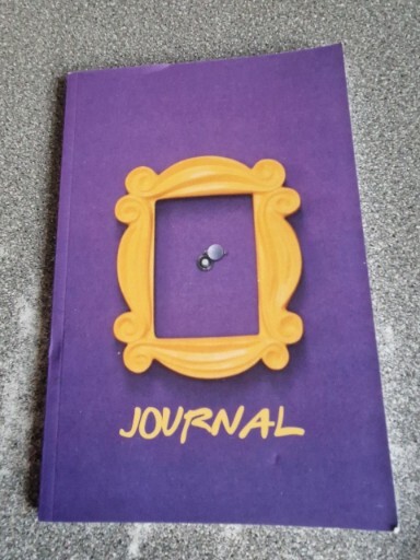 Friends TV Show A5 Lined Notebook Notepad Journal Ross Rachel Chandler MonicaNEW