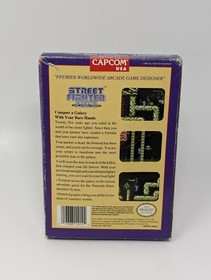 Street Fighter 2010: The Final Fight (Nintendo, NES) -Box-No Manual