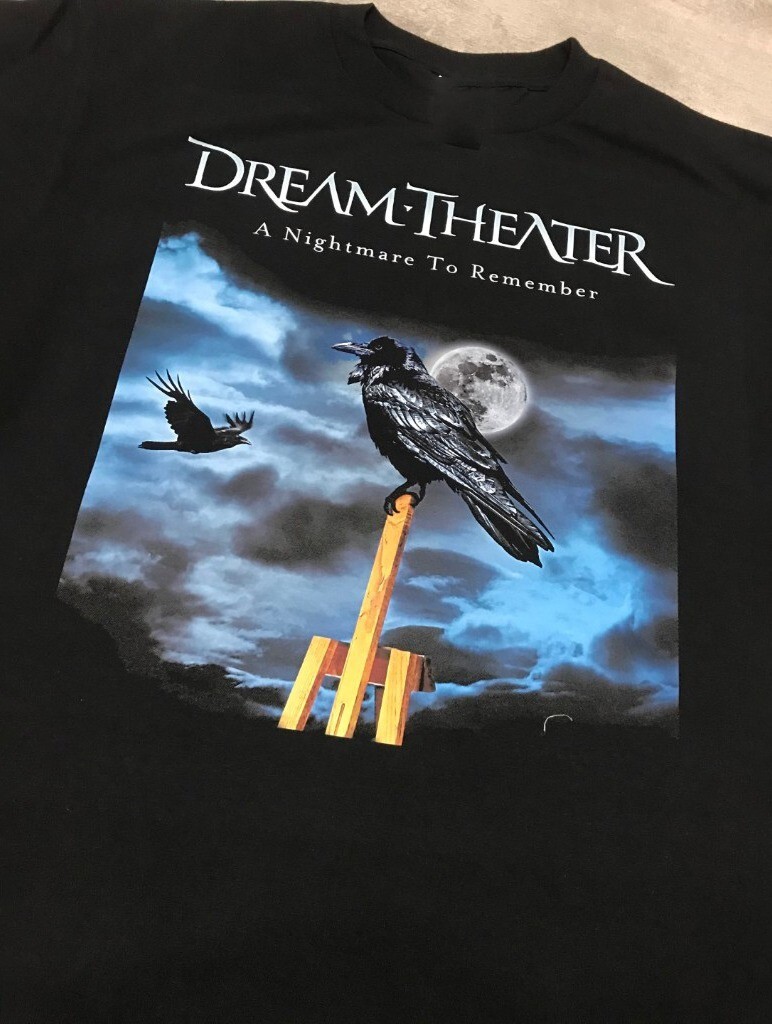 Dream Theater A Nightmare To Remember Adult Cotton T-Shirt Full