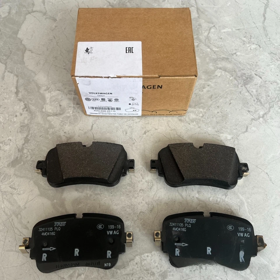 OEM Front and rear brake pads with lines For Audi SQ5 Q7 Q8 S4 S5 2016-2025 - Image 4 of 4