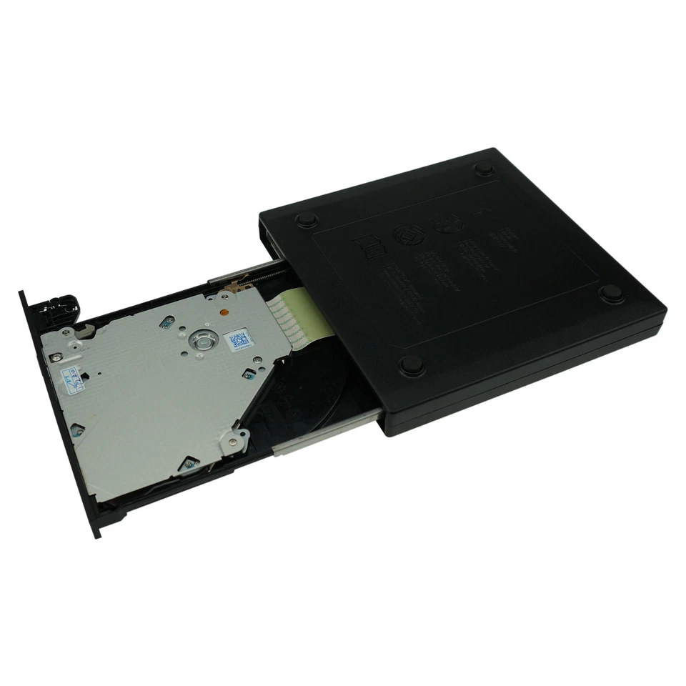 External LightScribe DVD CD RW Burner Writer Disc Cover Labeller Drive USB Power - Image 3 of 4