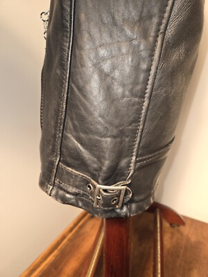 Schott Cafe Racer Leather Jacket Vintage 80's 90's | eBay Schott Cafe Racer Leather Jacket Vintage 80's 90's | eBay