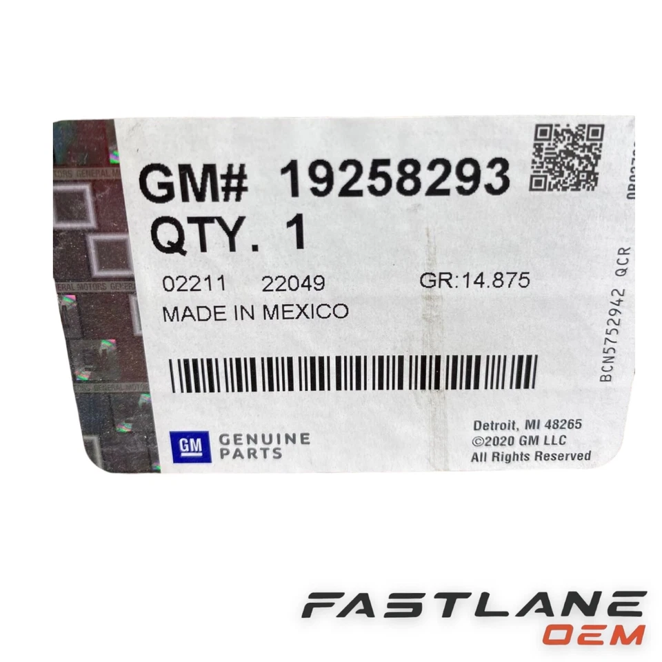 2012-2017 CHEVROLET EQUINOX ПЕРЕДНИЙ ЛЕВЫЙ РЕМЕНЬ БЕЗОПАСНОСТИ ПРЯЖКА НОВЫЙ OEM 19258293 - Изображение 4 из 4