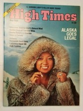 HIGH TIMES ALASKA LEGAL VINTAGE AUG/SEPT 1975 MARIJUANA MAGAZINE WEED -NICE!