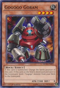 Gogogo Goram - NECH-EN092 - Common - 1st Edition x3 - Near Mint
