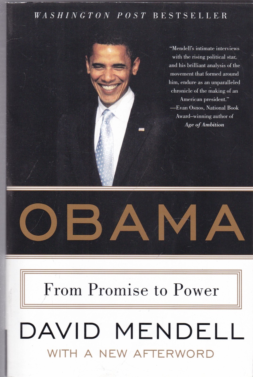 Obama: From Promise to Power by David Mendell (Paperback) NEW Book