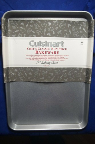 Cuisinart AMB-17BS 17-Inch Chef's Classic Nonstick Bakeware Baking Sheet-NWT
