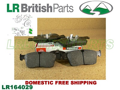 LAND ROVER FRONT BRAKE PADS RANGE ROVER EVOQUE  17 ON DISCOVERY SPORT  LR164029