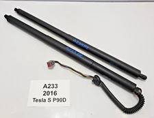 ✅ 12-20 OEM Tesla Model S Rear Tailgate Support Shock Lift Trunk Lid Strut SET